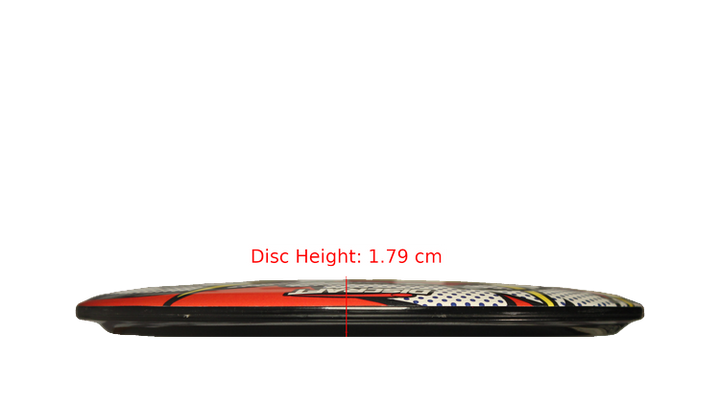 Discraft Lichten SuperColor Buzzz Midrange Profile View