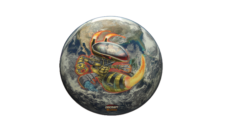 Discraft Earth SuperColor Buzzz Midrange Front View