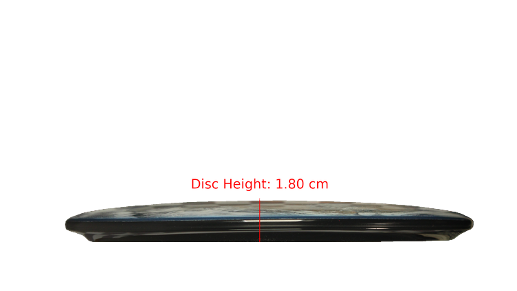 Discraft Earth SuperColor Buzzz Midrange Profile View