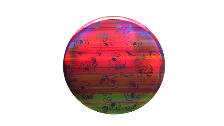Discraft Swarm Full Foil SuperColor Buzzz Midrange Front View