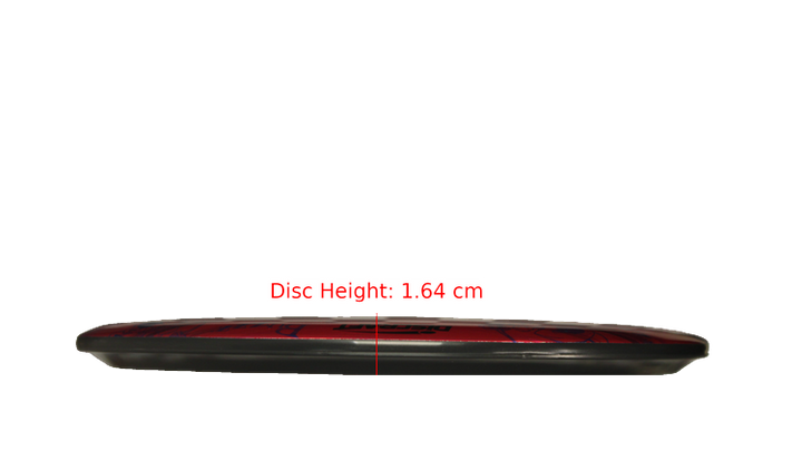 Discraft Swarm Full Foil SuperColor Buzzz Midrange Profile View