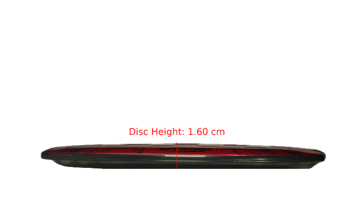 Discraft Swarm Full Foil SuperColor Buzzz Midrange Profile View