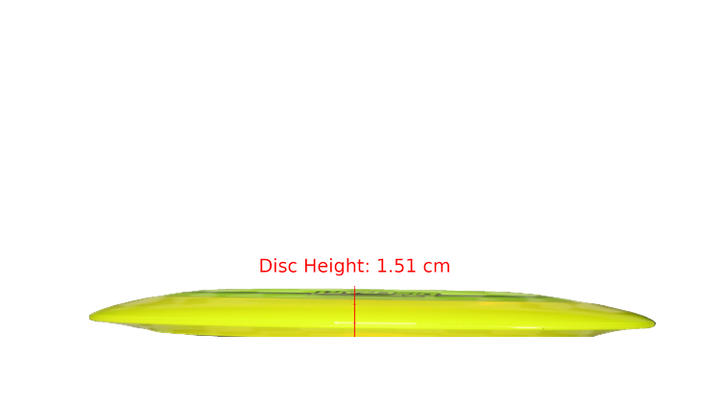 Discraft Z Lite Nuke Distance Driver Profile View