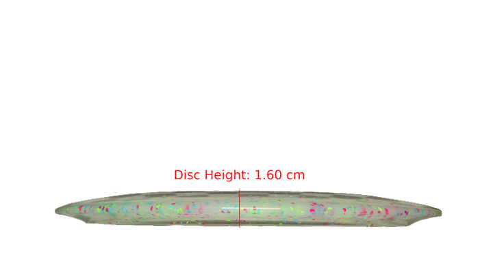 Discraft 2025 Ezra Robinson Victory Edition Z Confetti Predator Fairway Driver Profile View