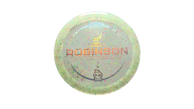 Discraft 2025 Ezra Robinson Victory Edition Z Confetti Predator Fairway Driver Front View