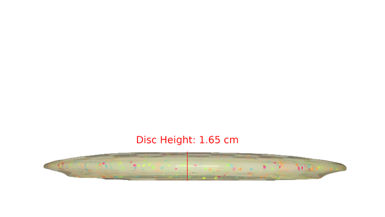 Discraft 2025 Ezra Robinson Victory Edition Z Confetti Predator Fairway Driver Profile View