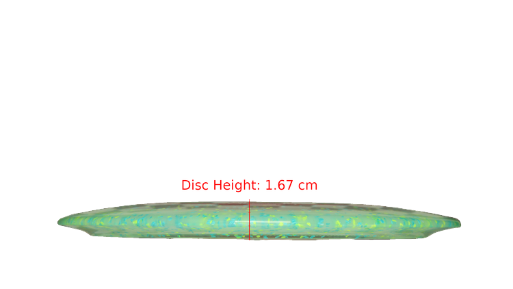 Discraft 2025 Ezra Robinson Victory Edition Z Confetti Predator Fairway Driver Profile View
