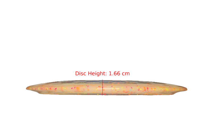Discraft 2025 Ezra Robinson Victory Edition Z Confetti Predator Fairway Driver Profile View