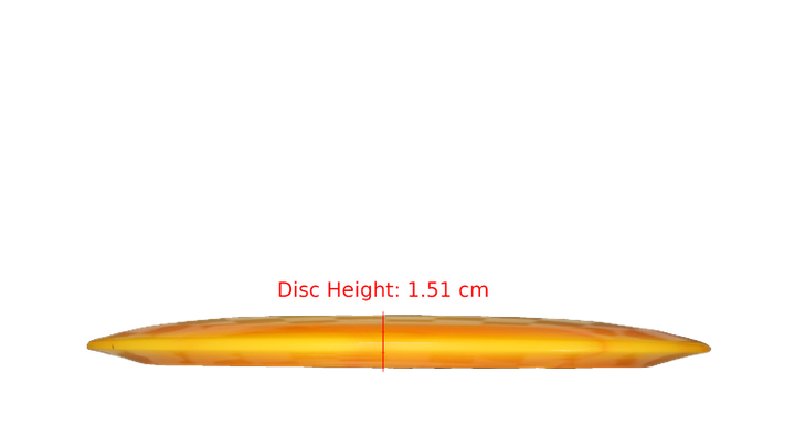 Pie Pan Discs BYOP 2025 Baker's Blend Hype Distance Driver Profile View