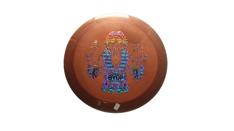 Pie Pan Discs BYOP 2025 Baker's Blend Hype Distance Driver Front View