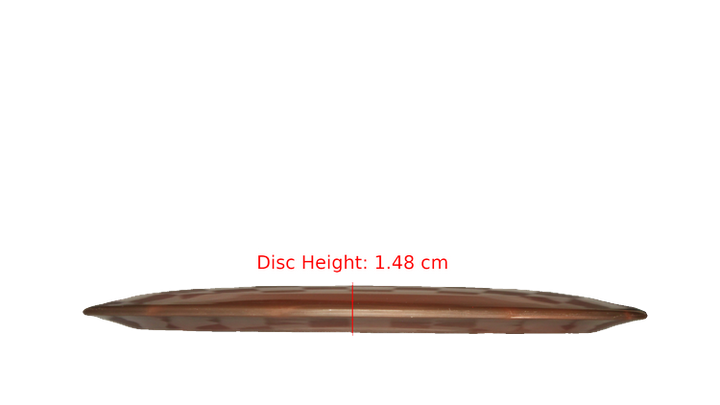 Pie Pan Discs BYOP 2025 Baker's Blend Hype Distance Driver Profile View