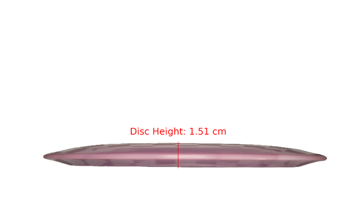 Pie Pan Discs BYOP 2025 Baker's Blend Hype Distance Driver Profile View