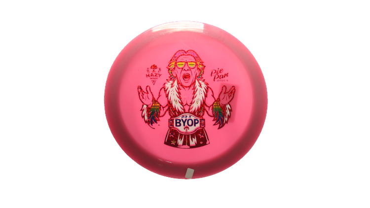 Pie Pan Discs BYOP 2025 Baker's Blend Hype Distance Driver Front View