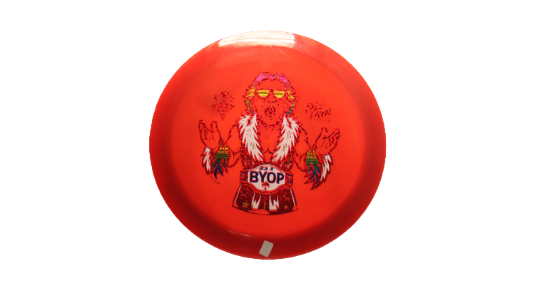 Pie Pan Discs BYOP 2025 Baker's Blend Hype Distance Driver Front View