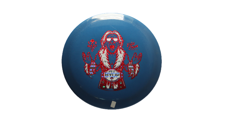 Pie Pan Discs BYOP 2025 Baker's Blend Hype Distance Driver Front View