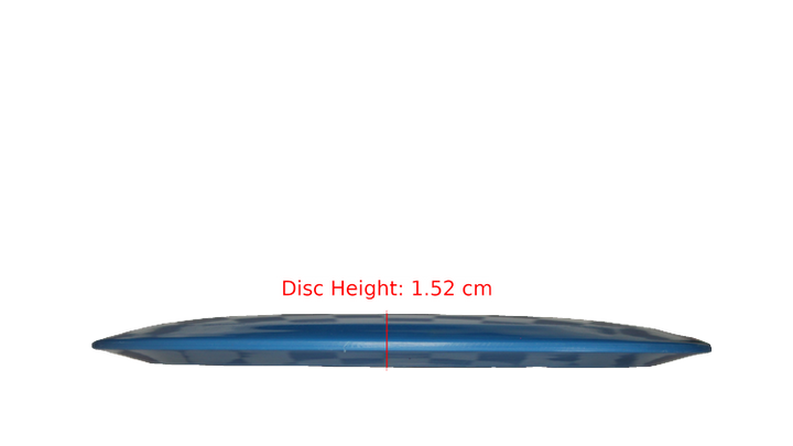 Pie Pan Discs BYOP 2025 Baker's Blend Hype Distance Driver Profile View