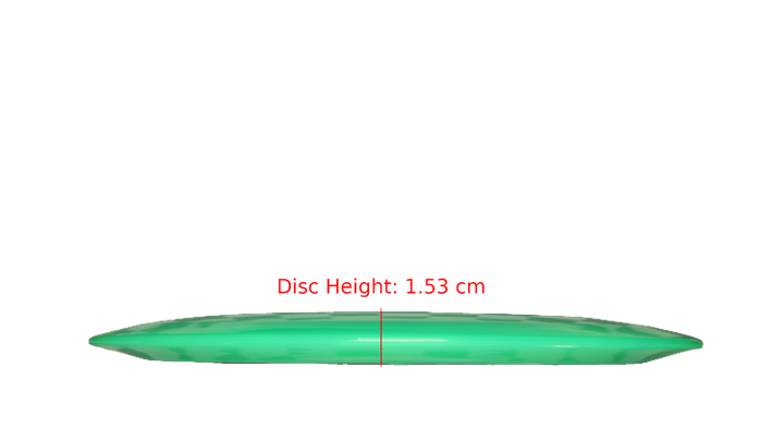 Pie Pan Discs BYOP 2025 Baker's Blend Hype Distance Driver Profile View