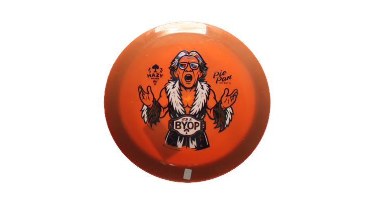 Pie Pan Discs BYOP 2025 Baker's Blend Hype Distance Driver Front View