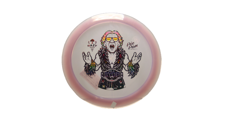 Pie Pan Discs BYOP 2025 Baker's Blend Hype Distance Driver Front View