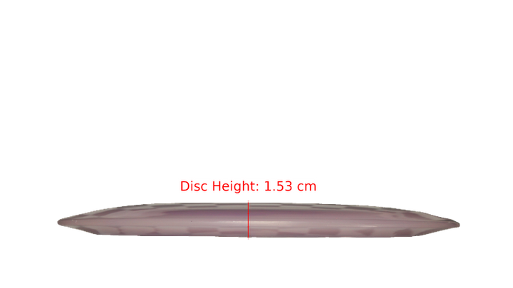 Pie Pan Discs BYOP 2025 Baker's Blend Hype Distance Driver Profile View