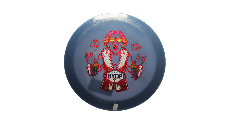 Pie Pan Discs BYOP 2025 Baker's Blend Hype Distance Driver Front View