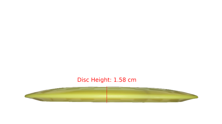 Pie Pan Discs BYOP 2025 Baker's Blend Hype Distance Driver Profile View