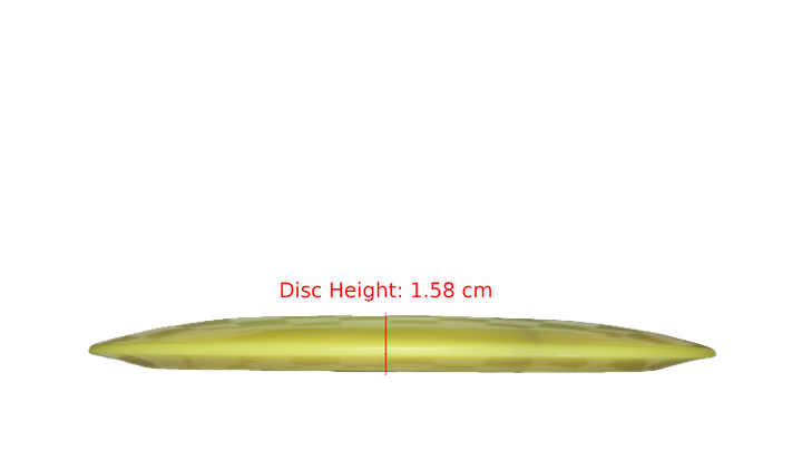 Pie Pan Discs BYOP 2025 Baker's Blend Hype Distance Driver Profile View