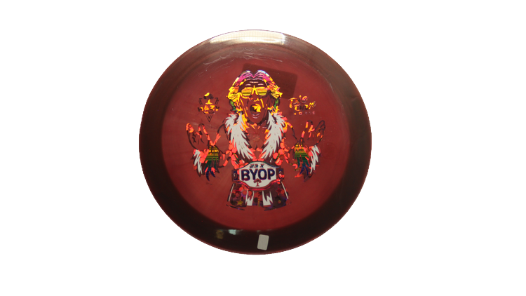 Pie Pan Discs BYOP 2025 Baker's Blend Hype Distance Driver Front View