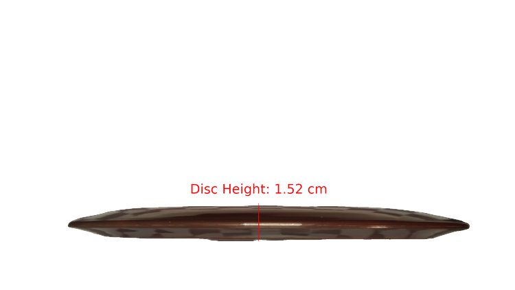 Pie Pan Discs BYOP 2025 Baker's Blend Hype Distance Driver Profile View