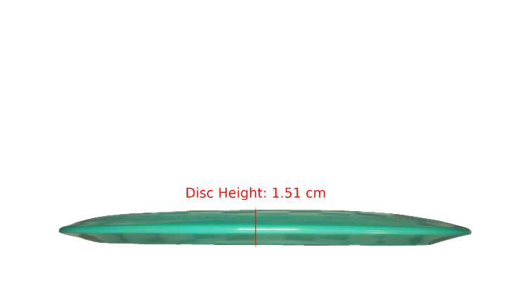 Pie Pan Discs BYOP 2025 Baker's Blend Hype Distance Driver Profile View