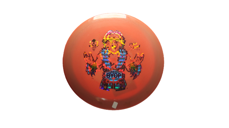 Pie Pan Discs BYOP 2025 Baker's Blend Hype Distance Driver Front View