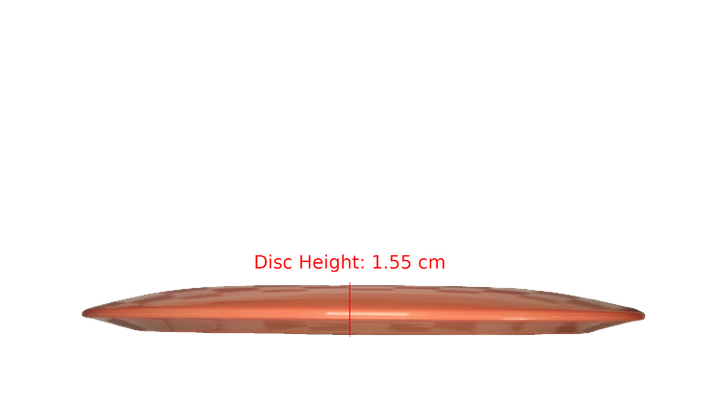 Pie Pan Discs BYOP 2025 Baker's Blend Hype Distance Driver Profile View