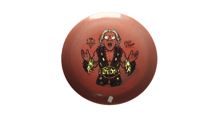 Pie Pan Discs BYOP 2025 Baker's Blend Hype Distance Driver Front View