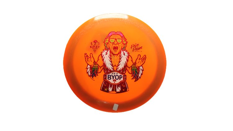 Pie Pan Discs BYOP 2025 Baker's Blend Hype Distance Driver Front View