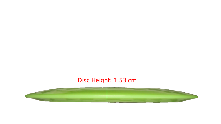 Pie Pan Discs BYOP 2025 Baker's Blend Hype Distance Driver Profile View