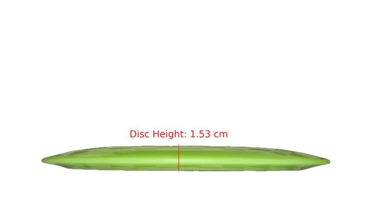 Pie Pan Discs BYOP 2025 Baker's Blend Hype Distance Driver Profile View