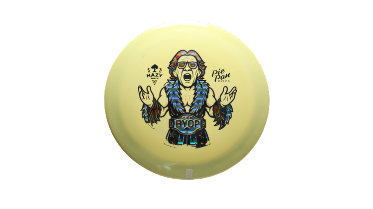 Pie Pan Discs BYOP 2025 Baker's Blend Hype Distance Driver Front View