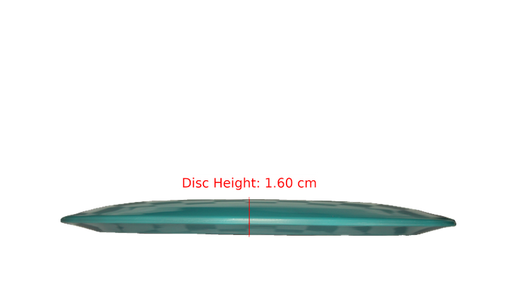 Pie Pan Discs BYOP 2025 Baker's Blend Hype Distance Driver Profile View