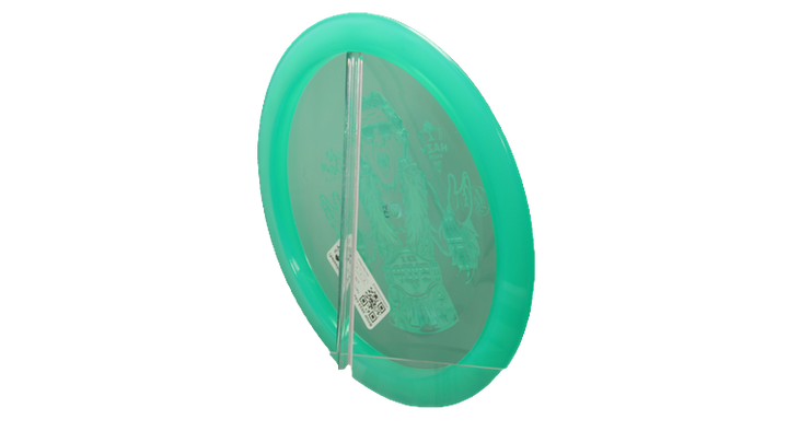 Pie Pan Discs BYOP 2025 Cherry Grunt (retooled) Fairway Driver Back View