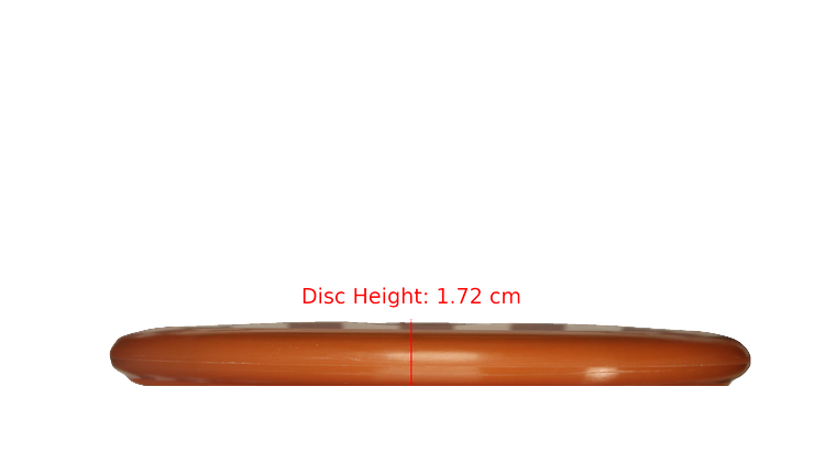 Pie Pan Discs BYOP 2025 Cherry Bagger Putter Profile View