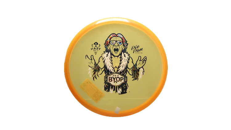 Pie Pan Discs BYOP 2025 Cherry Bagger Putter Front View