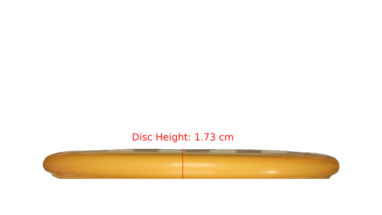 Pie Pan Discs BYOP 2025 Cherry Bagger Putter Profile View