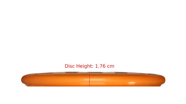 Pie Pan Discs BYOP 2025 Cherry Bagger Putter Profile View