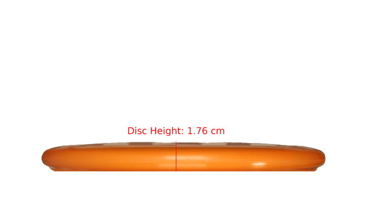 Pie Pan Discs BYOP 2025 Cherry Bagger Putter Profile View