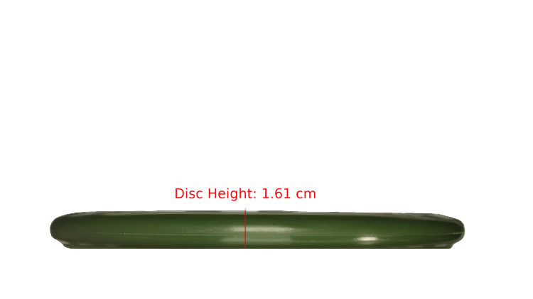 Pie Pan Discs BYOP 2025 Cherry Bagger Putter Profile View