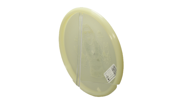 Pie Pan Discs BYOP 2025 Cherry Glow Bagger Putter Back View