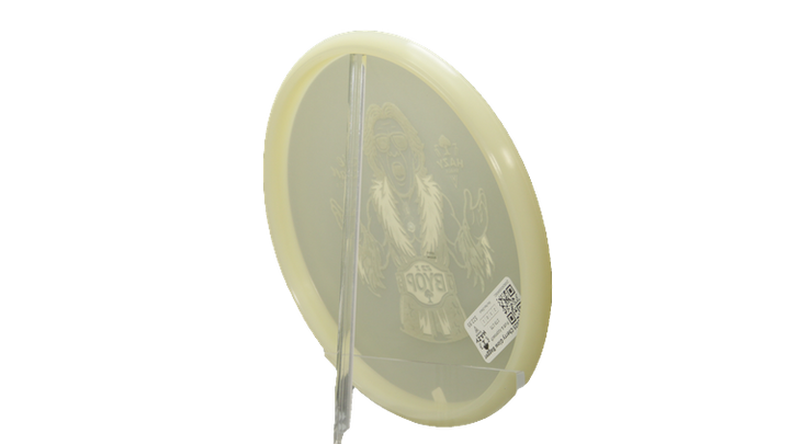 Pie Pan Discs BYOP 2025 Cherry Glow Bagger Putter Back View