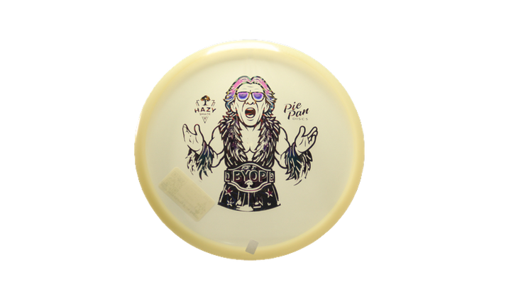 Pie Pan Discs BYOP 2025 Cherry Glow Bagger Putter Front View