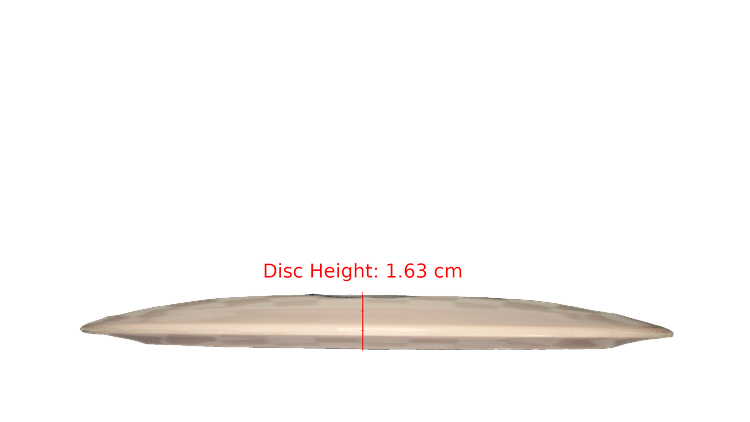Pie Pan Discs BYOP 2025 Baker's Blend Spire Distance Driver Profile View