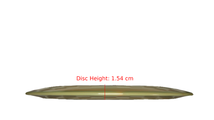 Pie Pan Discs BYOP 2025 Baker's Blend Spire Distance Driver Profile View